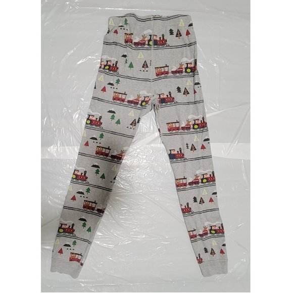HANNA ANDERSSON Train Long John Pajama Set - 140 OR 10 (PRE-OWNED) - Picture 5 of 12
